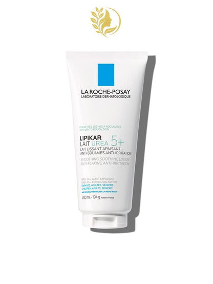 LIPIKAR LAIT UREA 5+ LAIT CORPS HYDRATANT APAISANT ANTI-SQUAMES - 200 & 400 ML -