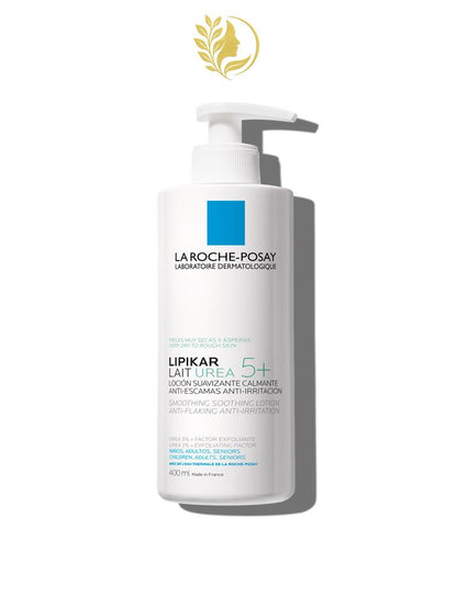 LIPIKAR LAIT UREA 5+ LAIT CORPS HYDRATANT APAISANT ANTI-SQUAMES - 200 & 400 ML -