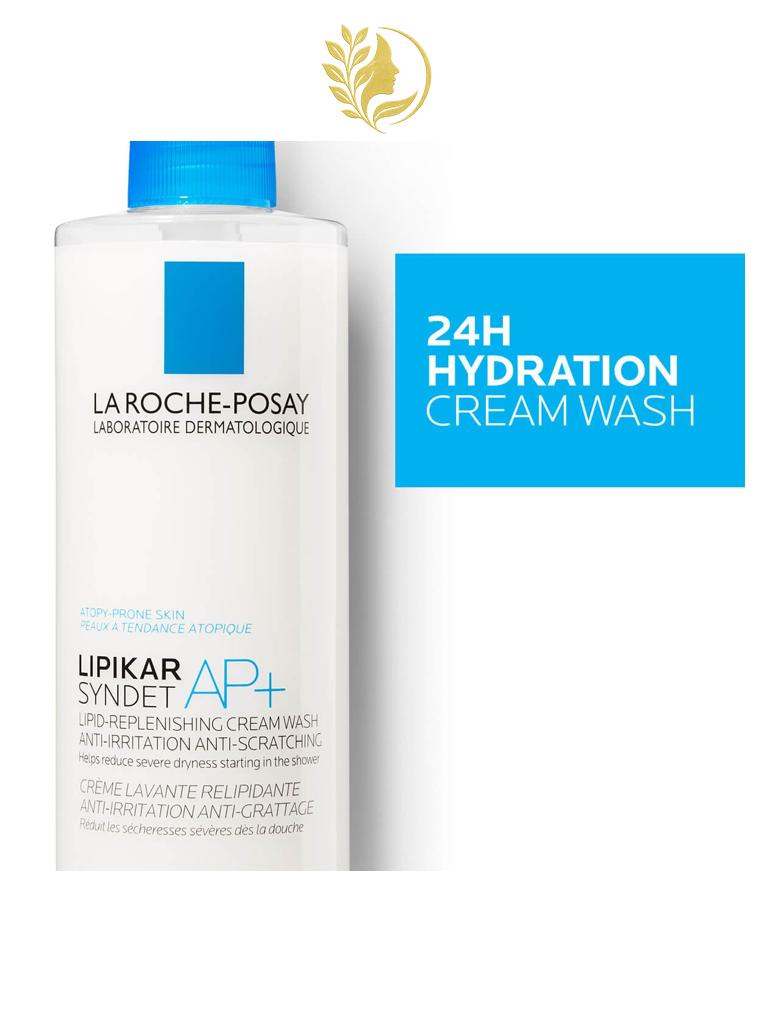 LIPIKAR SYNDET AP+ CRÈME LAVANTE SANS PARFUM ULTRA-DOUCE - 200 & 400 ML -