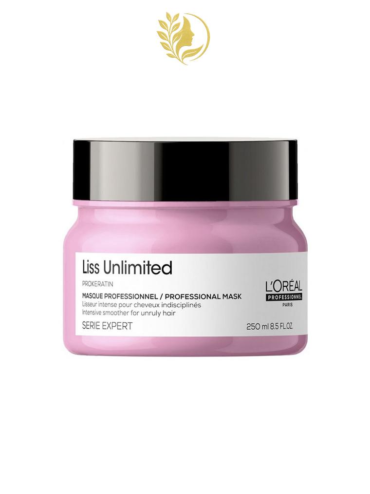 L'ORÉAL PROFESSIONNEL SÉRIE EXPERT LISS UNLIMITED PROKERATIN MASQUE POUR LES CHEVEUX FRISOTTIS - 250 & 500 ML -