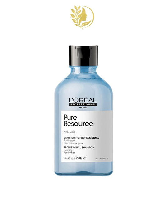 L'ORÉAL PROFESSIONNEL SÉRIE EXPERT PURE RESOURCE CITRAMINE SHAMPOOING PURIFIANT POUR CHEVEUX GRAS - 300 & 500 ML -