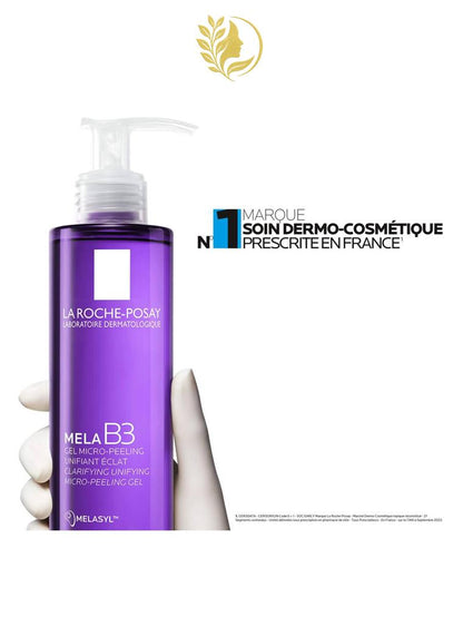MELA B3 GEL MICRO-PEELING ANTI-TACHES UNIFIANT ÉCLAT - 200 ML -