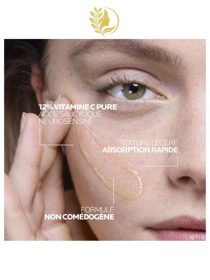PURE VITAMIN C12 SÉRUM CONCENTRÉ RÉNOVATEUR ÉCLAT ANTI-RIDES, ANTI-OXYDANT- 30ml -