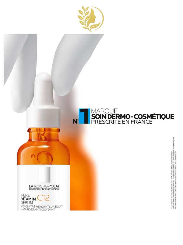 PURE VITAMIN C12 SÉRUM CONCENTRÉ RÉNOVATEUR ÉCLAT ANTI-RIDES, ANTI-OXYDANT- 30ml -