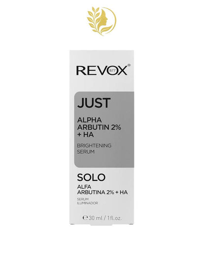 REVOX JUST ALPHA ARBUTIN 2% + HA BRIGHTENING SERUM - 30 ML -