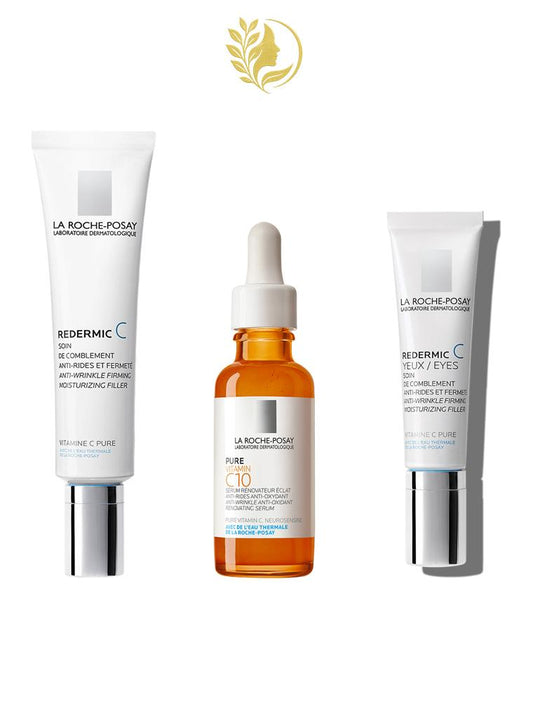 ROUTINE ÉCLAT LA ROCHE-POSAY AVEC SERUM C10