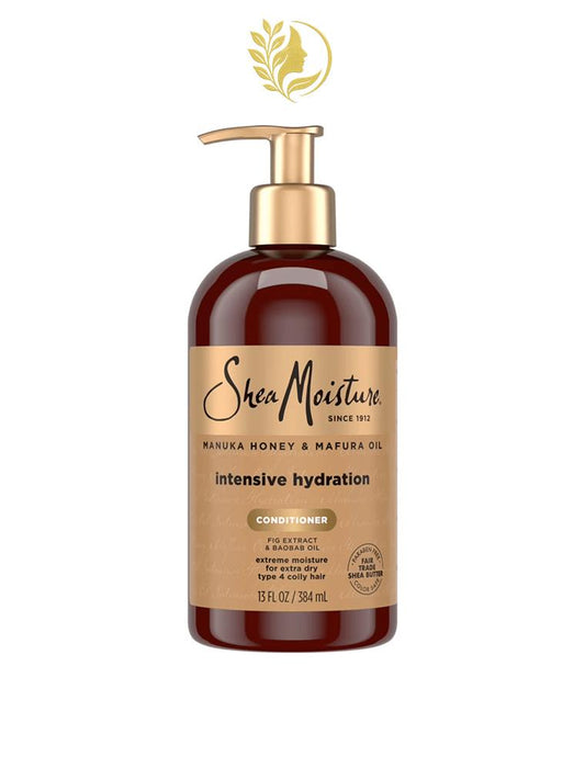 SHEAMOISTURE 5 APRÈS-SHAMPOING HYDRATANT INTENSIF POUR CHEVEUX ABÎMÉS - 384 ML -