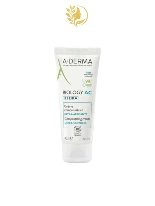 A-DERMA BIOLOGY AC HYDRA CRÈME COMPENSATRICE ULTRA-APAISANTE – 40ML -