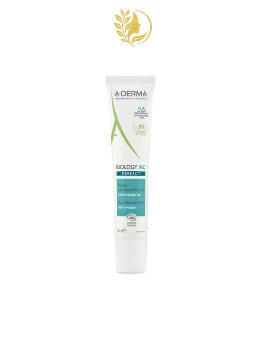 A-DERMA BIOLOGY AC PERFECT FLUIDE ANTI-IMPERFECTIONS ANTI-MARQUES - 40 ML -