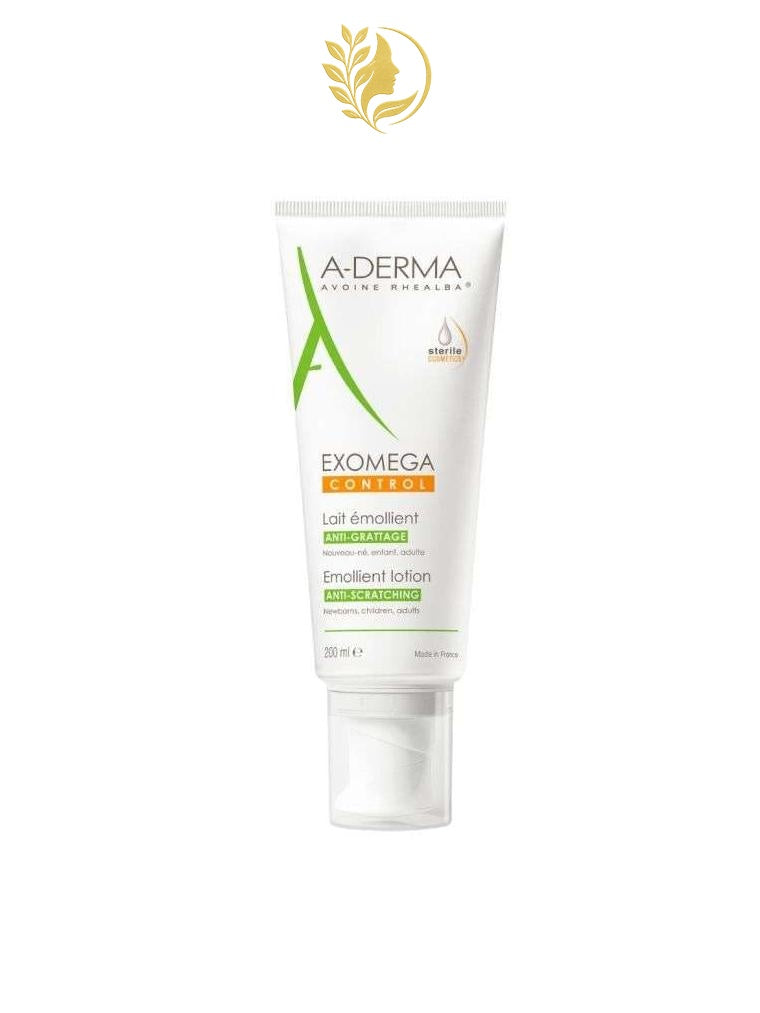 A-DERMA EXOMEGA CONTROL LAIT ÉMOLLIENT ANTI-DÉMANGEAISONS - 200 ML -