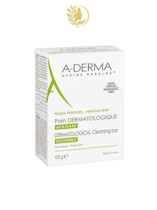 A-DERMA LES INDISPENSABLES - PAIN DERMATOLOGIQUE APAISANT LAIT D'AVOIN – 100 GR -