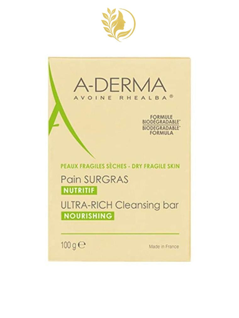 A-DERMA LES INDISPENSABLES - PAIN SURGRAS NUTRITIF ULTRA RICHE – 100 GR -