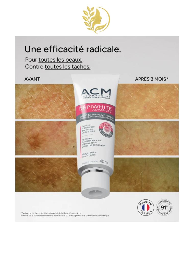 ACM DÉPIWHITE ADVANCED CRÈME INTENSIVE ANTI-TACHES - 40 ML -