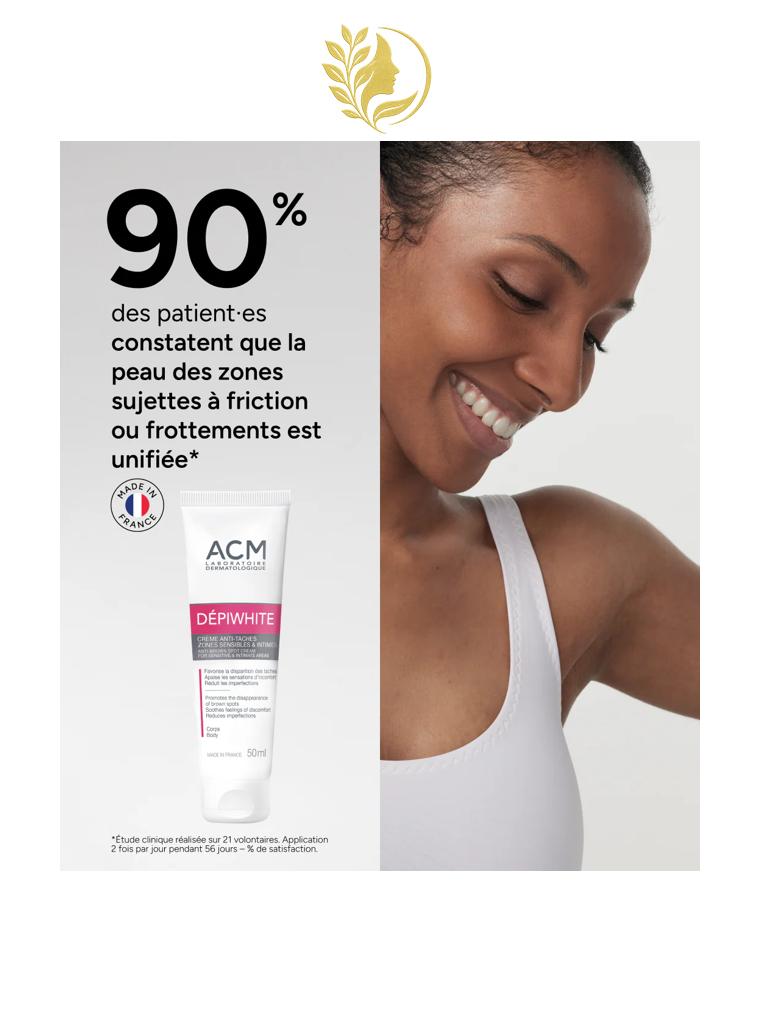 ACM DÉPIWHITE CRÈME ANTI-TACHES ZONES SENSIBLES & INTIMES - 50 ML -