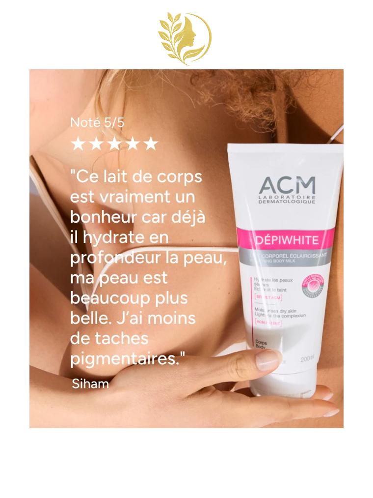 ACM DÉPIWHITE LAIT CORPS - 200 & 500 ML -