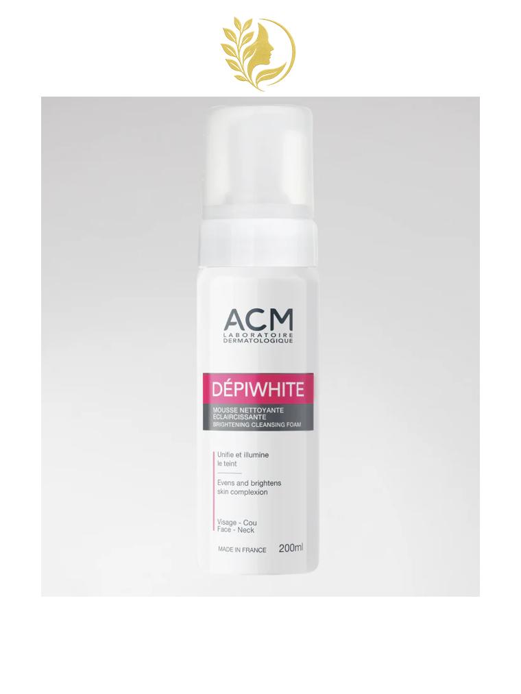 ACM DÉPIWHITE MOUSSE NETTOYANTE ECLAIRCISSANTE - 200 ML -