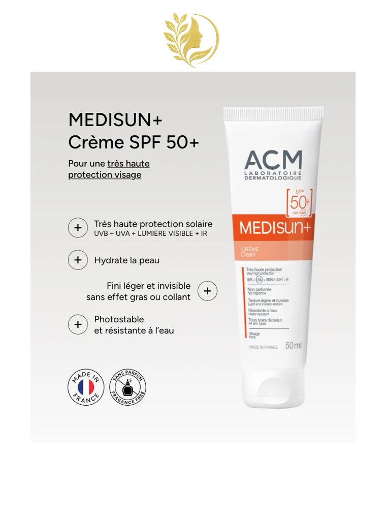 ACM MEDISUN+ CRÈME SPF50+ - 40 ML -