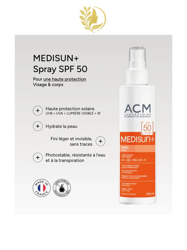 ACM MEDISUN+ SPRAY SPF50 - 200 ML -