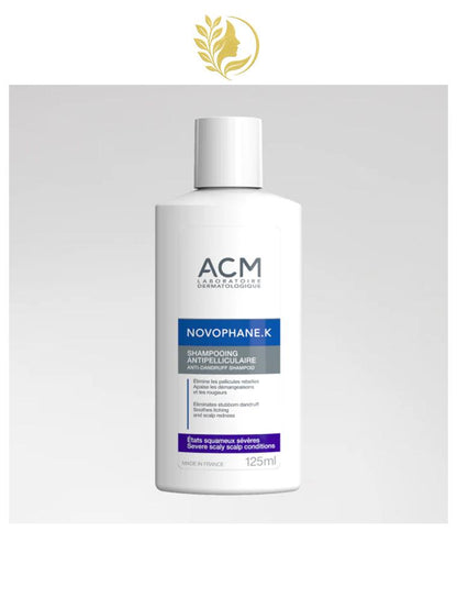 ACM NOVOPHANE K SHAMPOOING - PELLICULES SÉVÈRES - 125 ML -