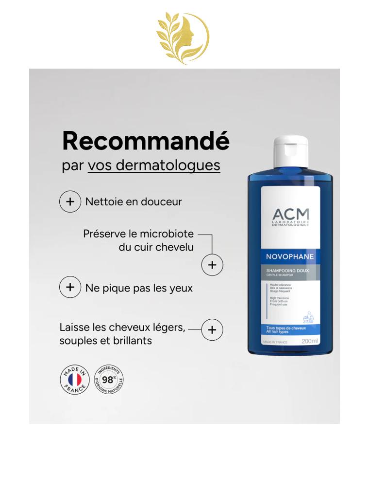 ACM NOVOPHANE SHAMPOOING DOUX - 200 ML -