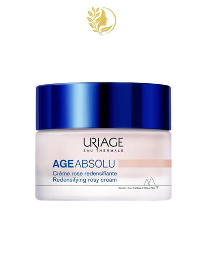 URIAGE AGE ABSOLU – CRÈME ROSE REDENSIFIANTE  RIDES, RELÂCHEMENT, VOLUME, ÉCLAT - 50 ML -