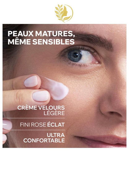 URIAGE AGE ABSOLU – CRÈME ROSE REDENSIFIANTE  RIDES, RELÂCHEMENT, VOLUME, ÉCLAT - 50 ML -