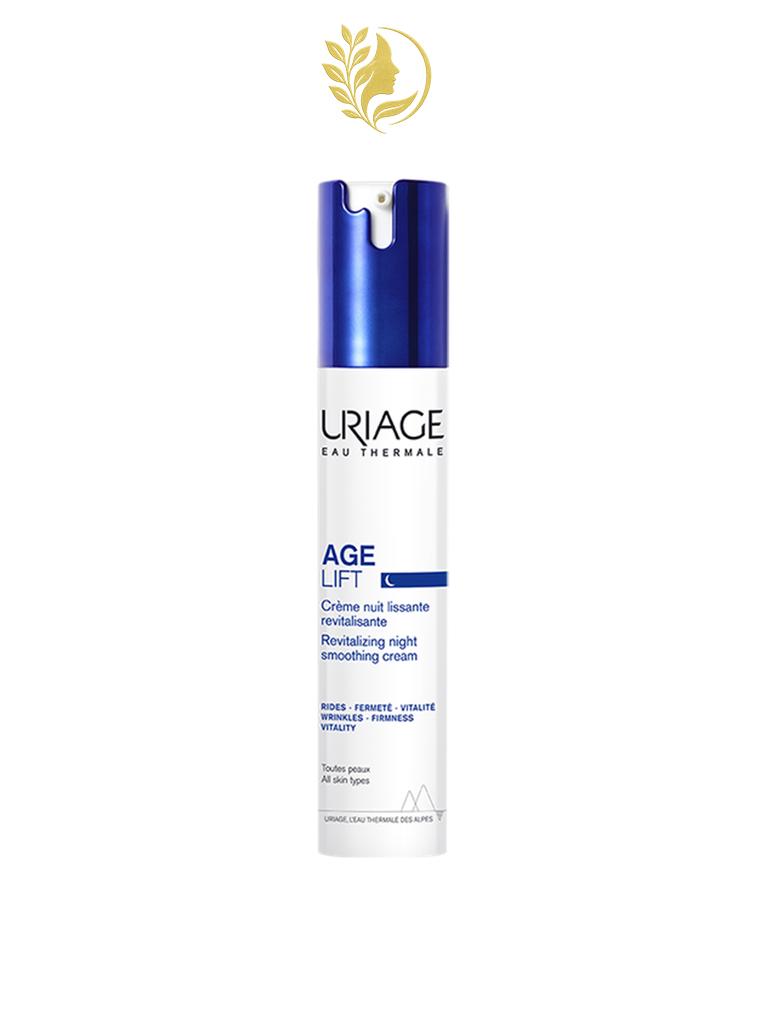 URIAGE AGE LIFT – CRÈME NUIT LISSANTE REVITALISANTE  RIDES, FERMETÉ, VITALITÉ - 40 ML -