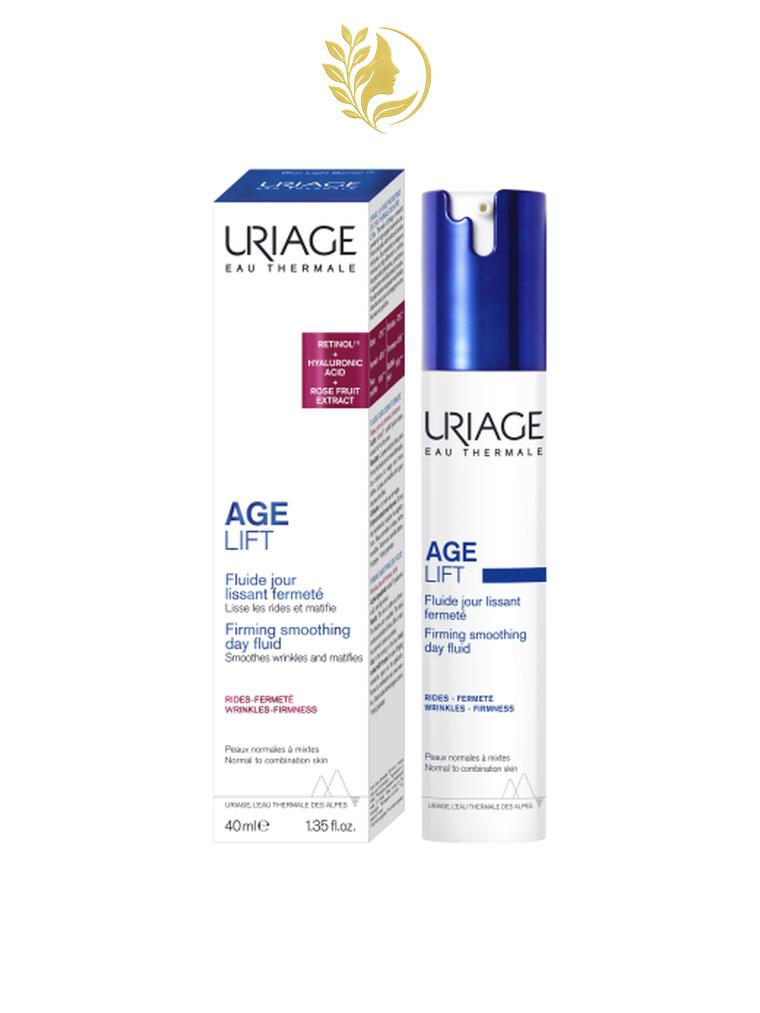 URIAGE AGE LIFT – FLUIDE JOUR LISSANT FERMETÉ  RIDES, FERMETÉ, BRILLANCES - 40 ML -