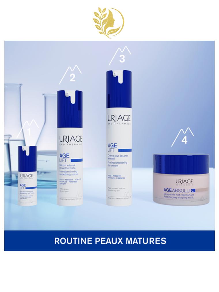 URIAGE AGE LIFT – SÉRUM INTENSIF LISSANT FERMETÉ  RIDES, FERMETÉ, TONICITÉ - 30 ML -
