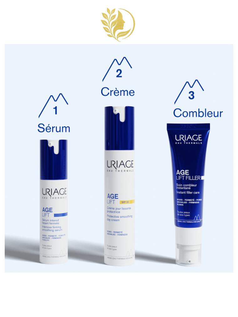 URIAGE AGE LIFT FILLER – SOIN COMBLEUR INSTANTANÉ  RIDES, FERMETÉ, PORES DILATÉS - 30 ML -