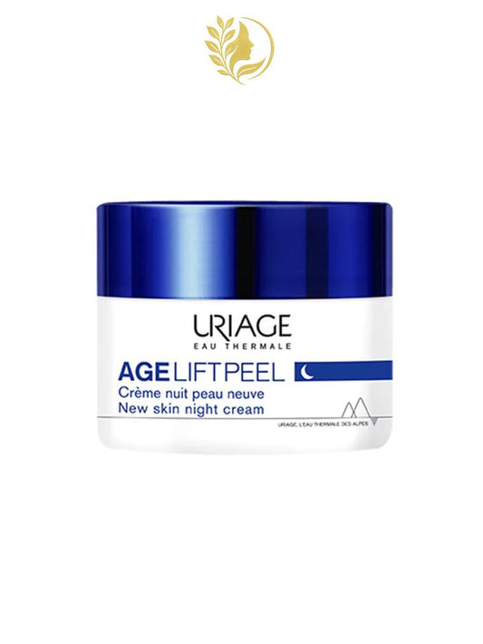 URIAGE AGE LIFT PEEL – CRÈME NUIT PEAU NEUVE  RIDES, FERMETÉ, DÉFAUTS CUTANÉS - 50 ML -