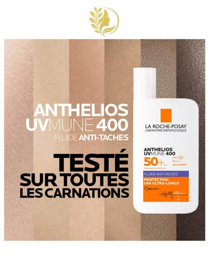 ANTHELIOS UVMUNE 400 FLUIDE ANTI-TACHES SPF 50+ - 50ml -