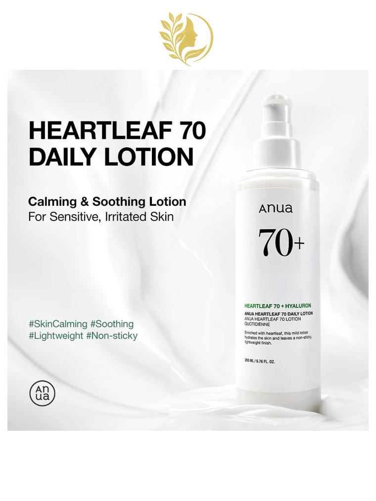 ANUA HEARTLEAF 70 DAILY LOTION - 200 ML -