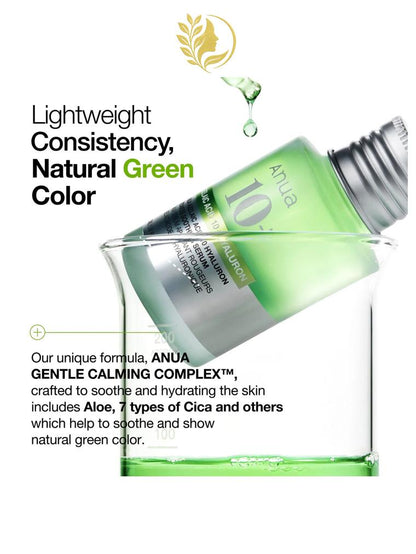 ANUA AZELAIC ACID 10 HYALURON REDNESS SOOTHING SERUM - 30 ML -