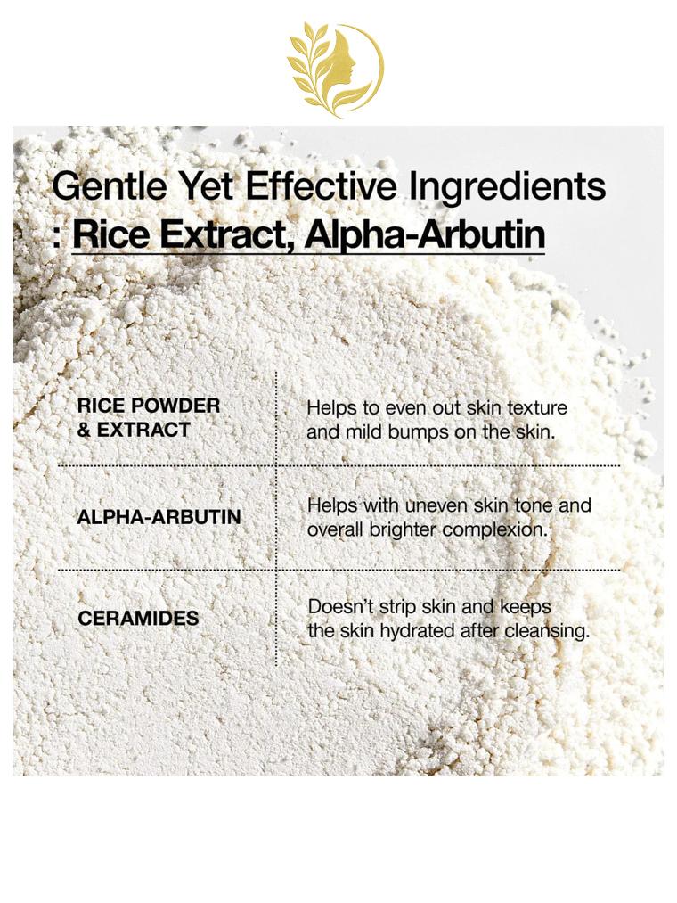 ANUA RICE ENZYME BRIGHTENING CLEANSING POWDER - 40 GR -