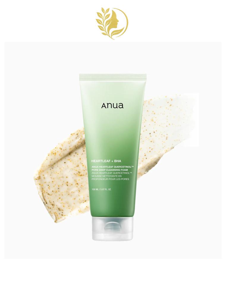ANUA HEARTLEAF QUERCETINOL PORE DEEP CLEANSING FOAM - 150 ML -