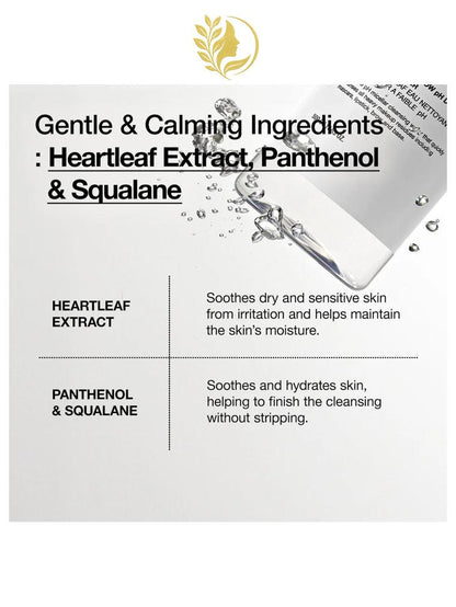 ANUA HEARTLEAF LOW PH DEEP CLEANSING WATER - 500 GR -