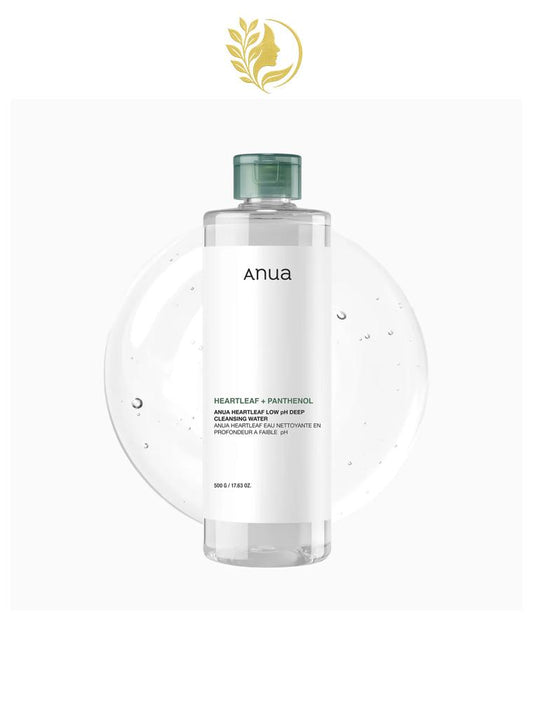 ANUA HEARTLEAF LOW PH DEEP CLEANSING WATER - 500 GR -