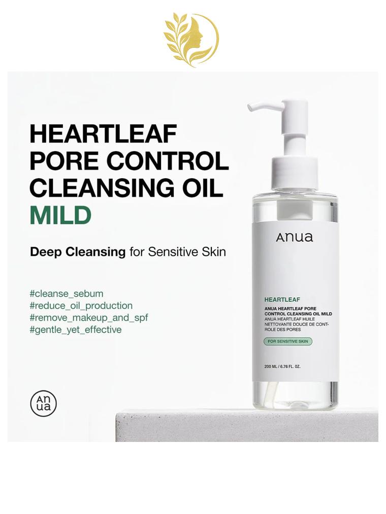ANUA HEARTLEAF PORE CLEANSING OIL MILD - 200 ML -