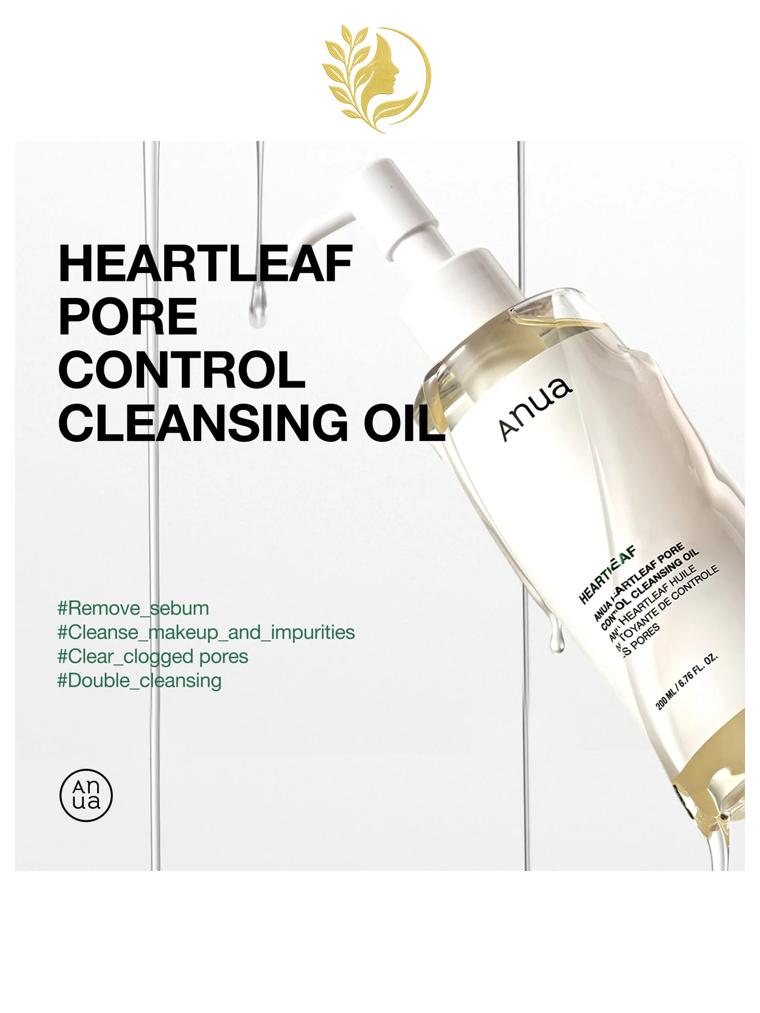 ANUA HEARTLEAF PORE CONTROL CLEANSING OIL - 200 ML -