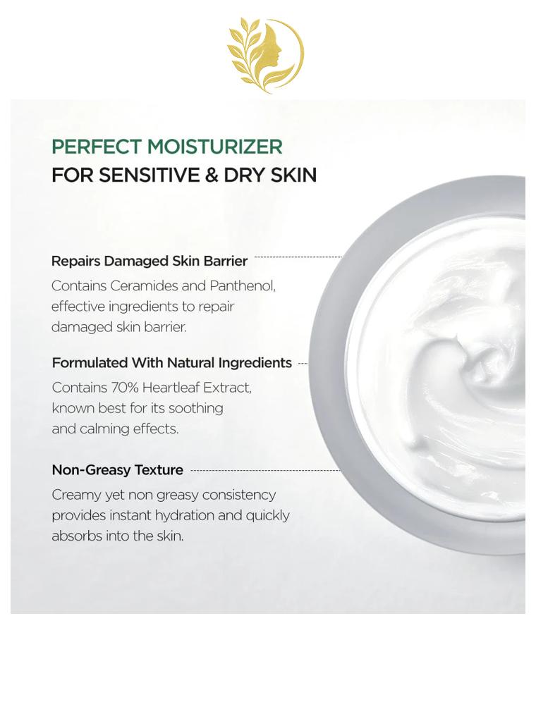 ANUA HEARTLEAF 70% INTENSE CALMING CREAM - 50 ML -