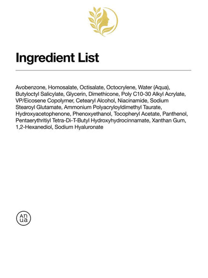 ANUA ZERO-CAST MOISTURIZING FINISH SUNSCREEN - 50 ML -