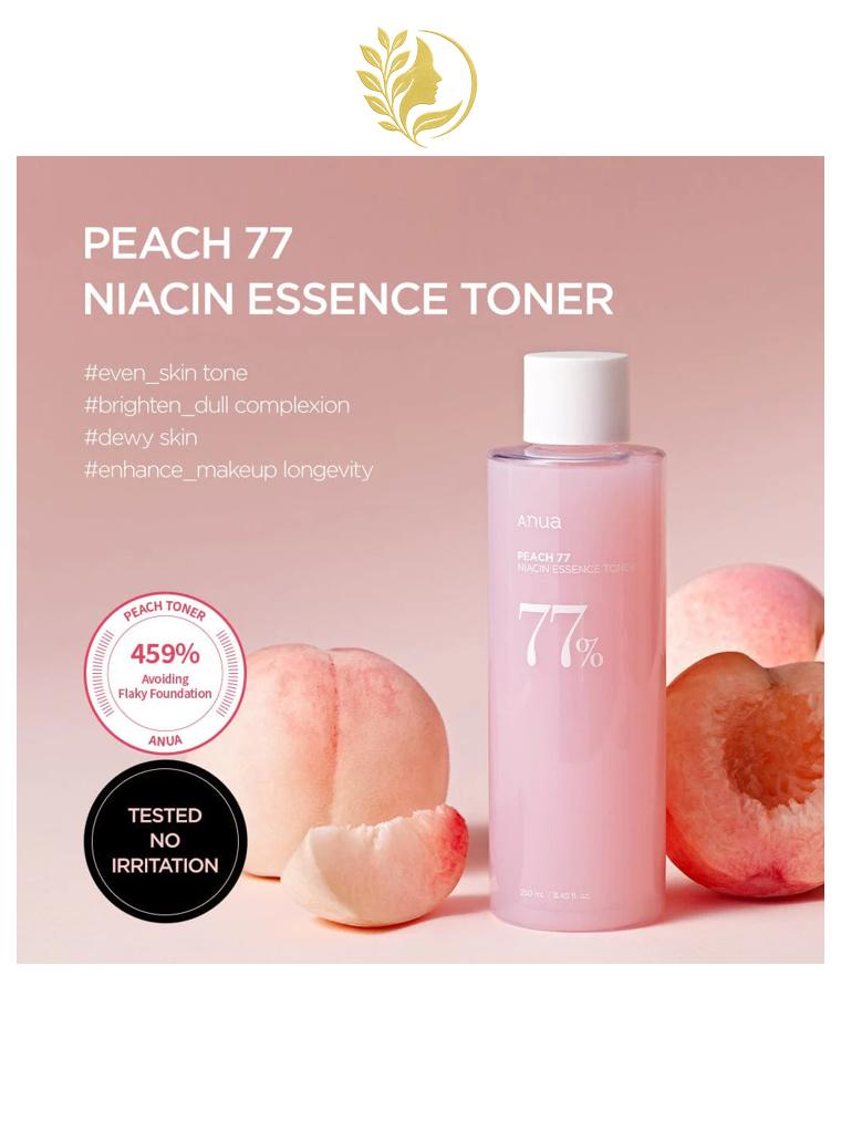 ANUA PEACH 77 NIACIN ESSENCE TONER - 250 ML -