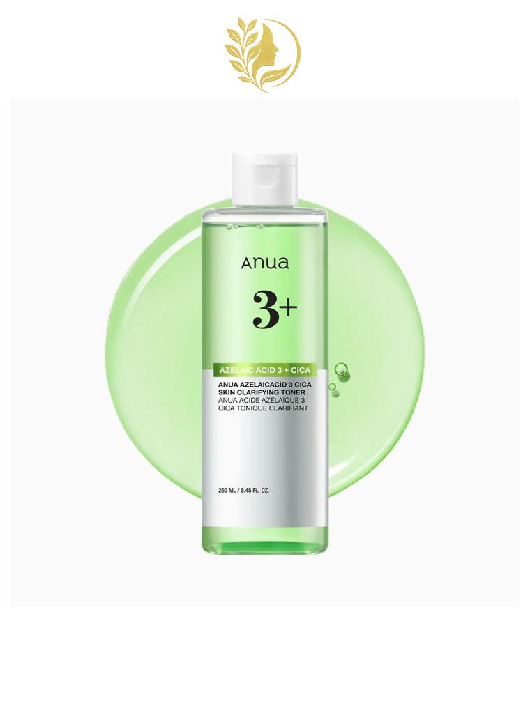ANUA AZELAIC ACID 3+ CICA TONIQUE CLARIFIANT 250ML
