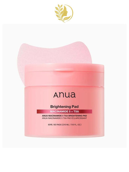 ANUA BRIGHTENING PAD NIACINAMIDE 5+ TXA 60 PADS