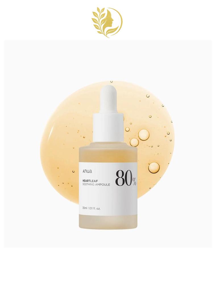 ANUA HEARTLEAF 80 HYDRATANT AMPOULES APAISANTES