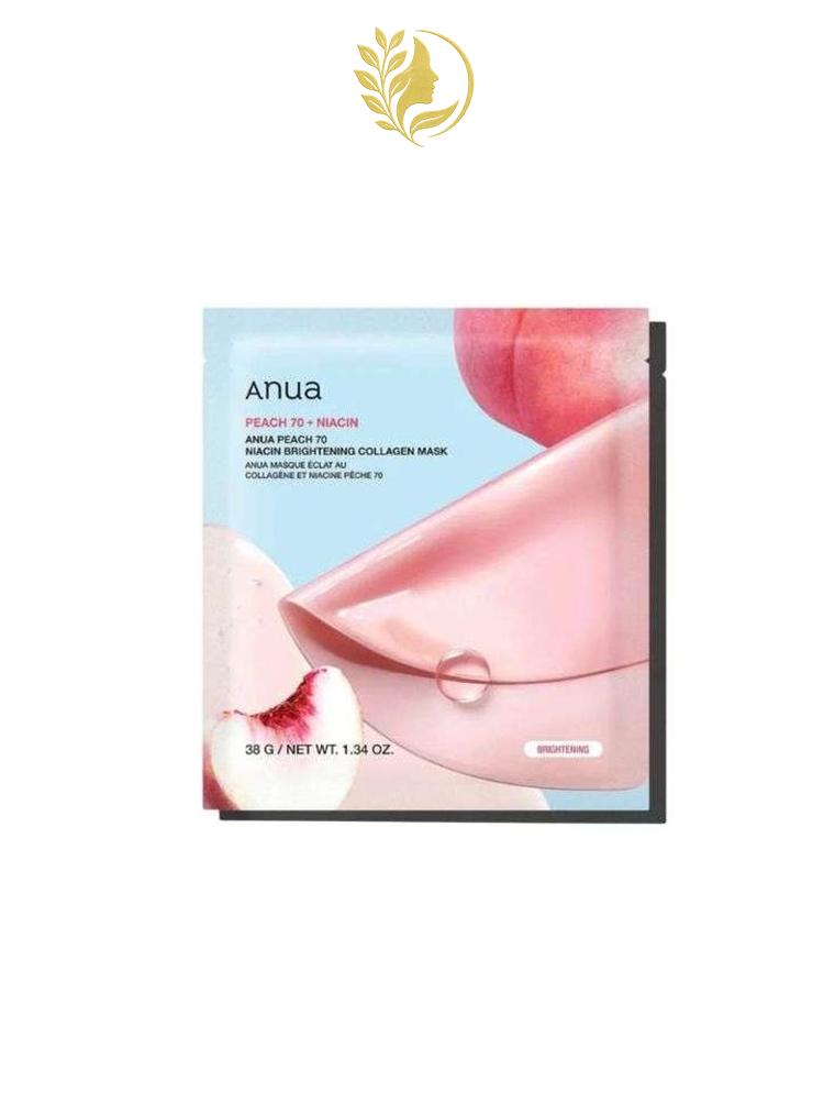 ANUA PEACH 70+ NIACIN BRIGHTNING COLLAGEN MASK 1 UNITE