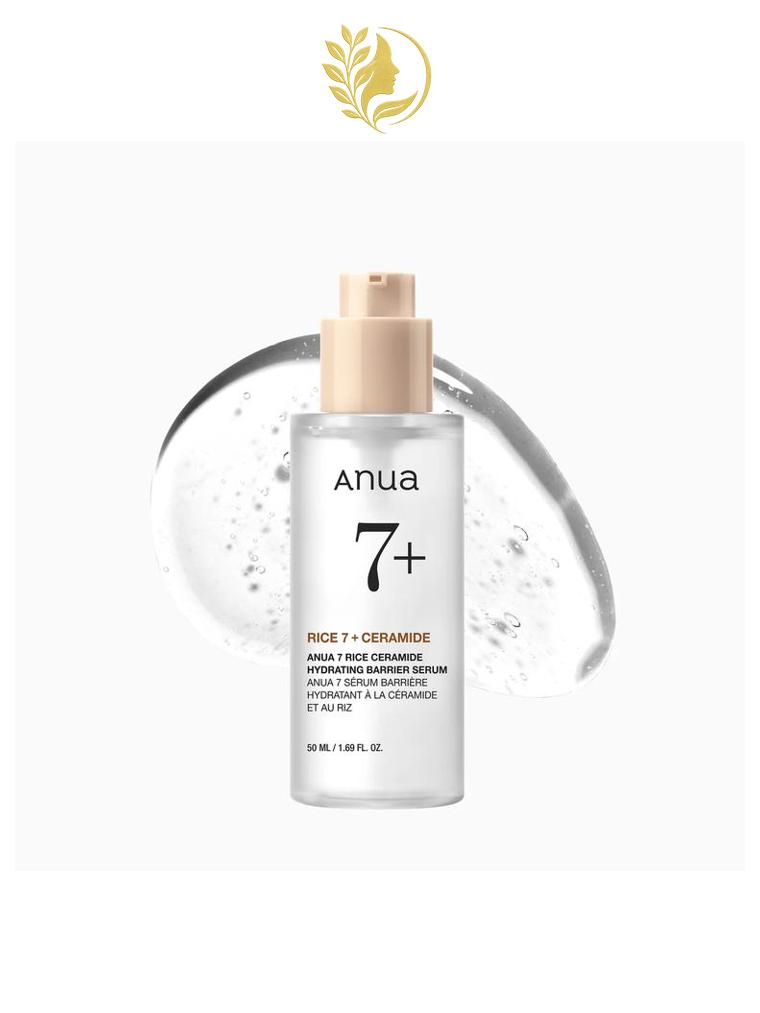 ANUA RICE 7+ CERAMIDE HYDRATING BARRIER SERUM 50 ML