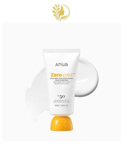 ANUA ZERO CAST MOISTURIZING FINISH SUNSCREEN SPF50+ PA+50ML