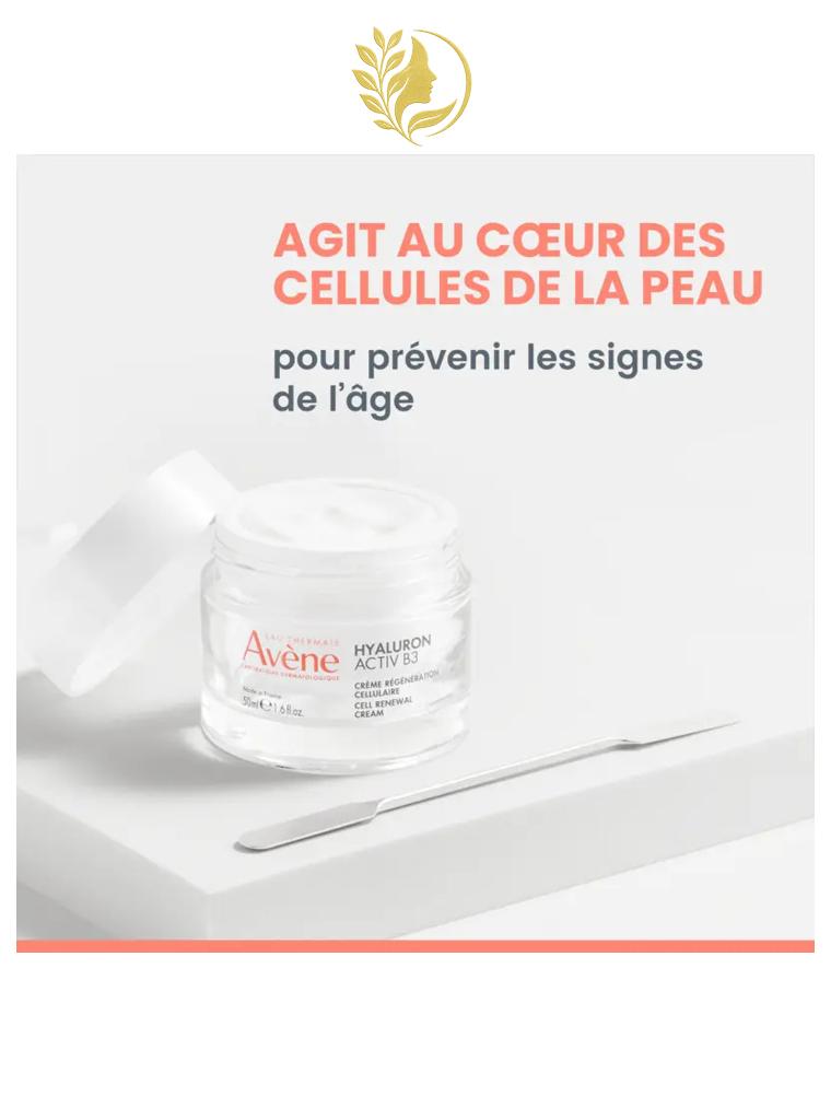 AVÈNE HYALURON ACTIV B3 CRÈME RÉGÉNÉRATION CELLULAIRE - 50 ML -
